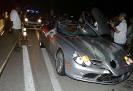 أغلى حوادث السيارات الفاخرة لعام 2012